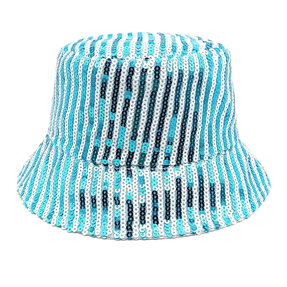 Wholesale Sequined performance bucket hat sun visor bucket hat